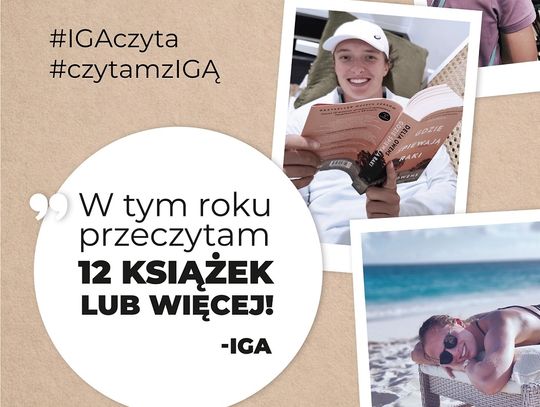 Czytajcie z Igą Świątek!