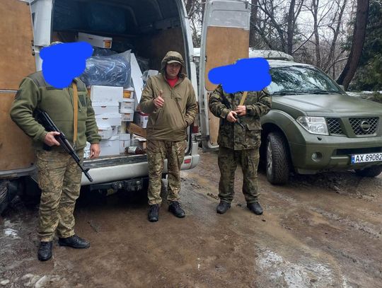 Dary pojechały do Buczy na Ukrainie