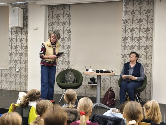 Detektywistyczna przygoda z Renatą Piątkowską w Oleśnickiej Bibliotece Publicznej