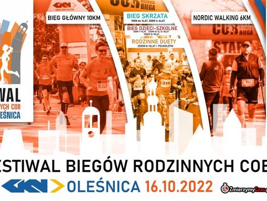 Do Oleśnicy wraca Festiwal Biegów Rodzinnych