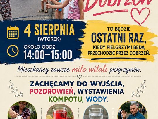 Dobrzeń po raz ostatni powita Pieszą Pielgrzymkę Wrocławską