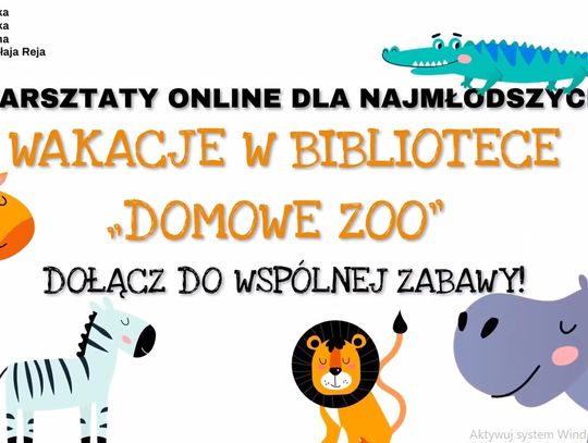 Domowe zoo w bibliotece w Oleśnicy