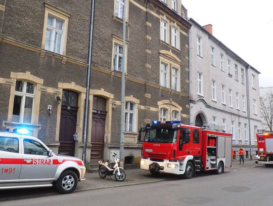 Dramatyczna akcja na ulicy Mickiewicza w Oleśnicy