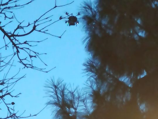 Dron badał jakość powietrza w Oleśnicy
