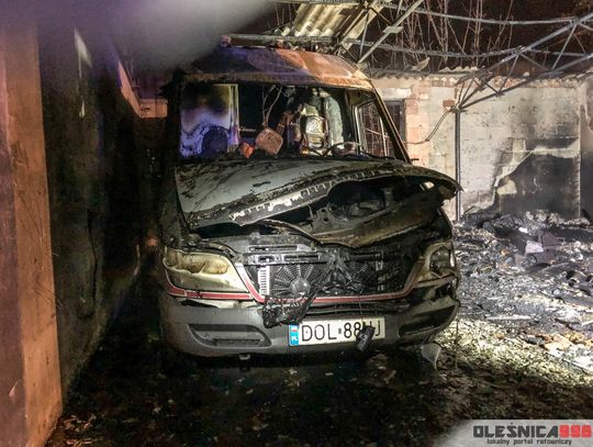 Dwaj mieszkańcy powiatu oleśnickiego podpalili pogotowie