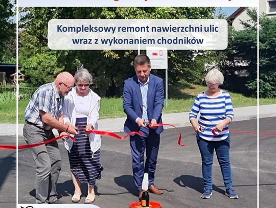 Dwie ulice w Bierutowie przeszły kompleksowy remont
