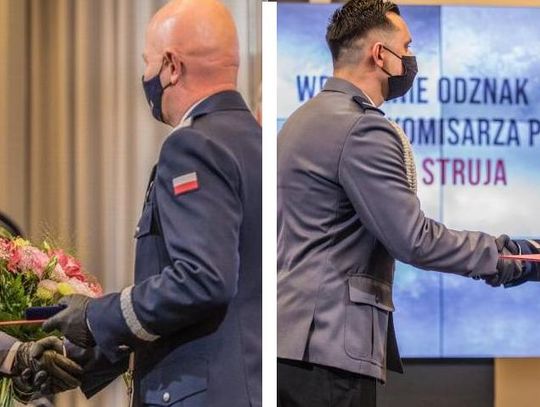 Dwoje policjantów z KPP Oleśnica ze szczególnym wyróżnieniem 