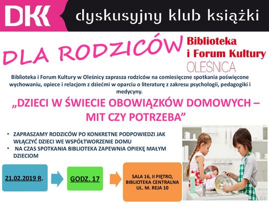 Dzieci i ich domowe obowiązki