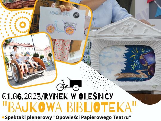 Dzień Dziecka na rynku z "Bajkową biblioteką"