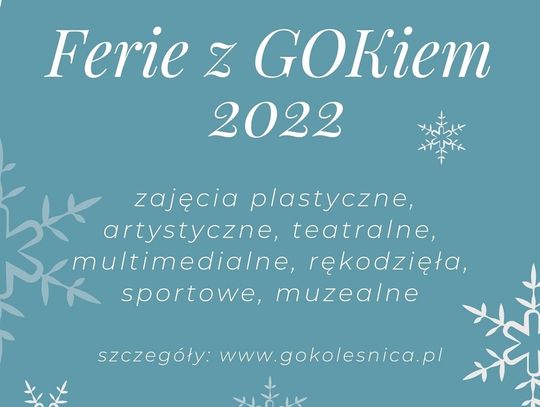 Ferie zimowe z GOK Oleśnica