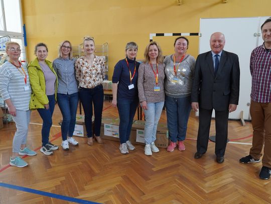 Firma Telka wspiera Miejski Punkt Pomocy Uchodźcom w Oleśnicy