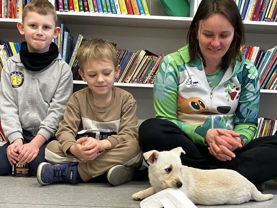 Frotka odwiedziła dobroszycką bibliotekę