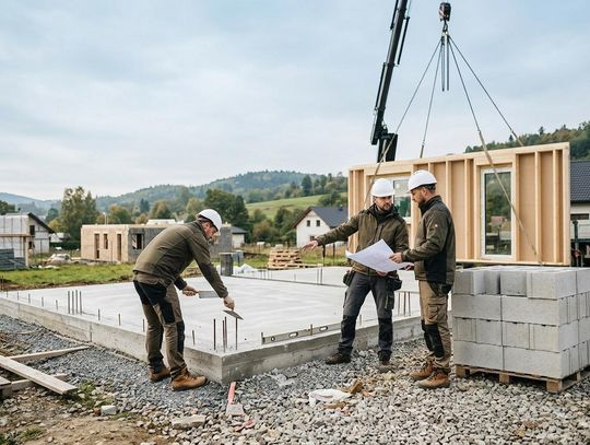 Fundament płytowy czy bloczki betonowe - jakiego podłoża wymaga dom modułowy?