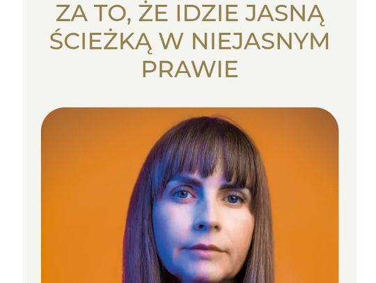 Gizela Jagielska wyróżniona przez "Wysokie Obcasy"