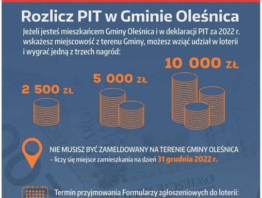 GMINA OLEŚNICA: Wciąż większy gwar, wciąż więcej nas...
