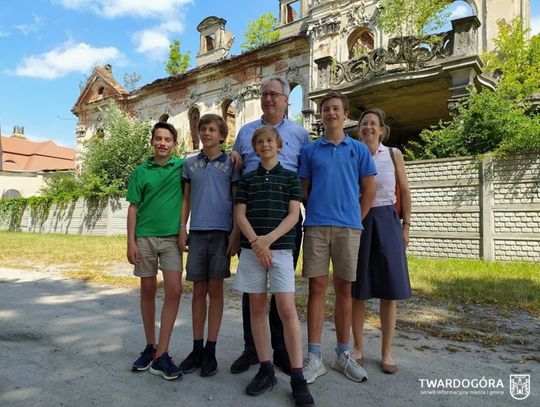 Goszcz - wizyta hrabiego Reichenbacha z rodziną