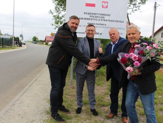 Gotowa kolejna drogowa inwestycja w gminie Oleśnica 