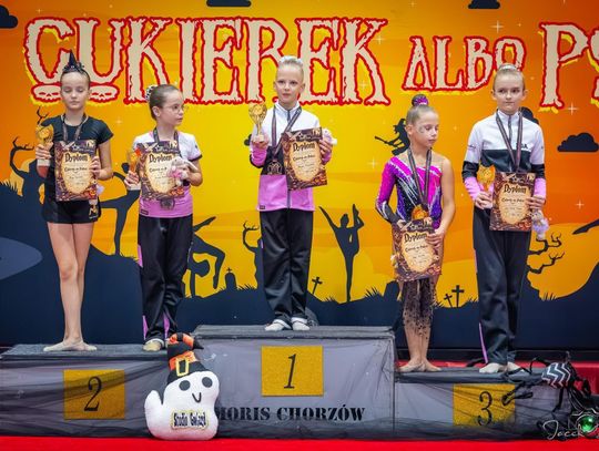 Grad medali i wielki sukces FGA Syców! Młode gimnastyczki podbiły turniej [ZDJĘCIA]