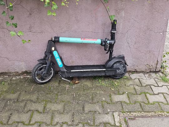 Groźne zdarzenie z hulajnogą w Oleśnicy