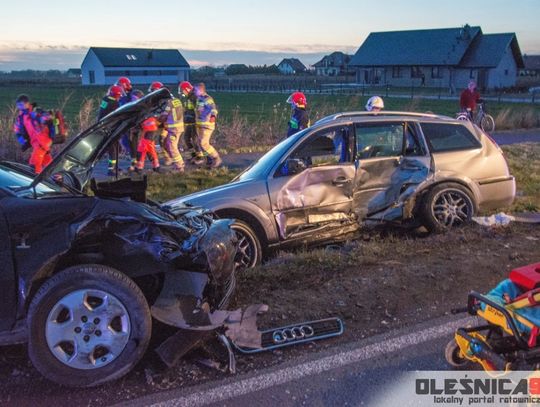 Groźny wypadek pod Dobroszycami