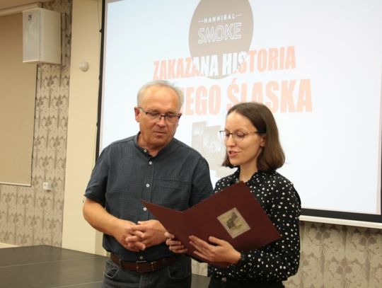 Hannibal Smoke w Oleśnicy opowiadał o zniszczonych zabytkach Dolnego Śląska 