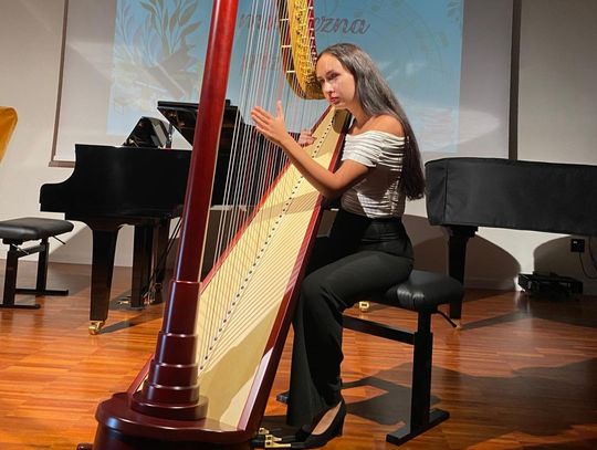 Harfa w Szkole Muzycznej