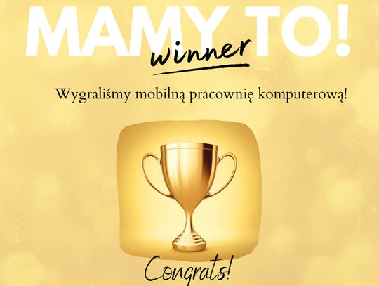 I LO w Oleśnicy wygrało mobilną pracownię komputerową