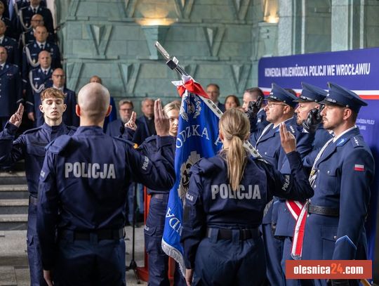 Ich troje w oleśnickiej policji
