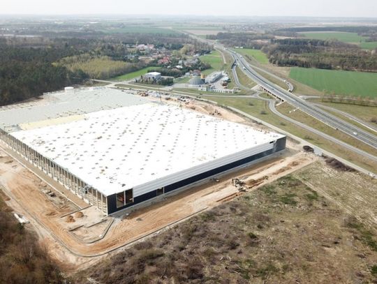 Imponująca hala z lotu ptaka