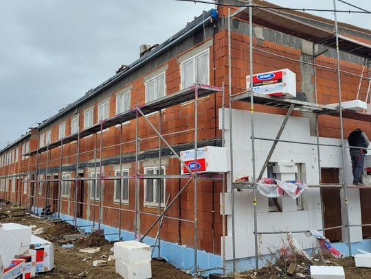 Jak przebiegają prace na budowie mieszkań socjalnych przy ulicy Kopernika?