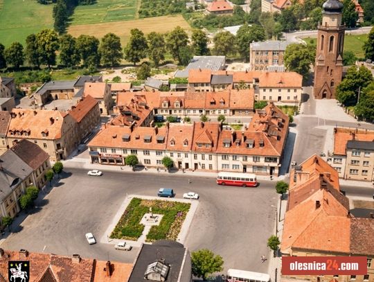 Jak Syców wyglądał w 1968 roku? Rzadkie zdjęcie z lotu ptaka Jak Syców wyglądał w 1968 roku? Rzadkie zdjęcie z lotu ptaka