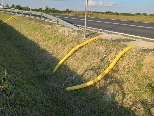 Jak wygląda naprawa zniszczonych skarp na wschodniej obwodnicy Oleśnicy?