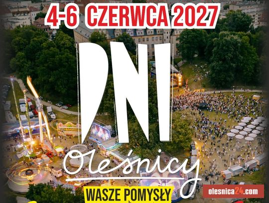 Jakiej muzyki chcecie na Dniach Oleśnicy 2027? Miasto pyta mieszkańców i oddaje im głos