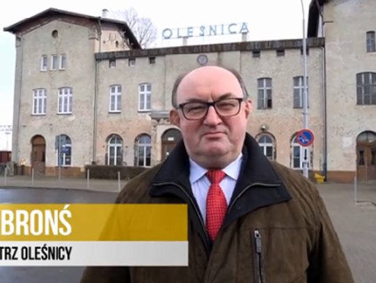 Jan Bronś dziękuje szefowi PiS w powiecie oleśnickim 