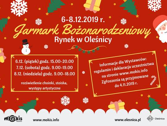 Jarmark Bożonarodzeniowy w Oleśnicy