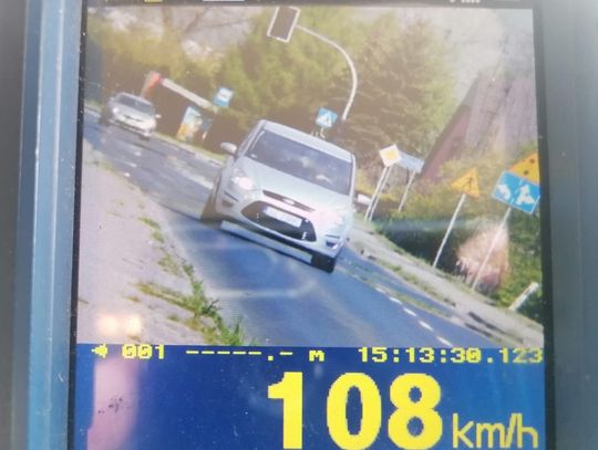 Jechał za szybko, stracił prawo jazdy na trzy miesiące