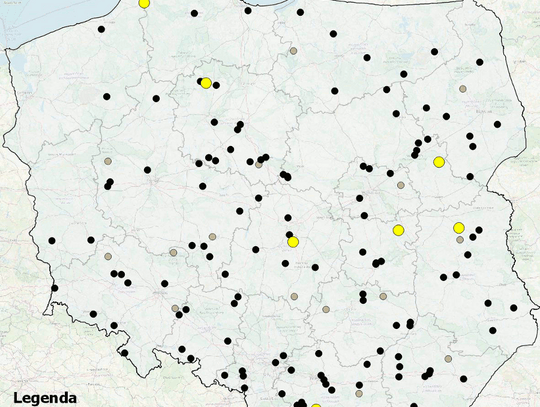 Jedziesz w Polskę na wakacje? Powinieneś sprawdzić tę mapę!