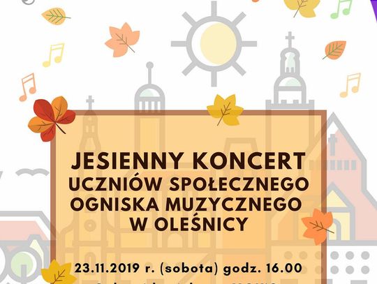 Jesienna sonata w Oleśnicy