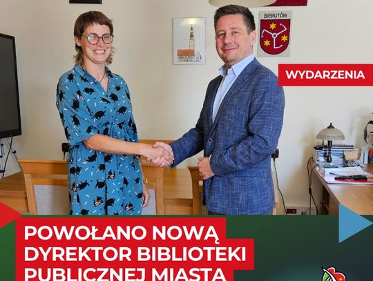 Jest nowa dyrektor biblioteki