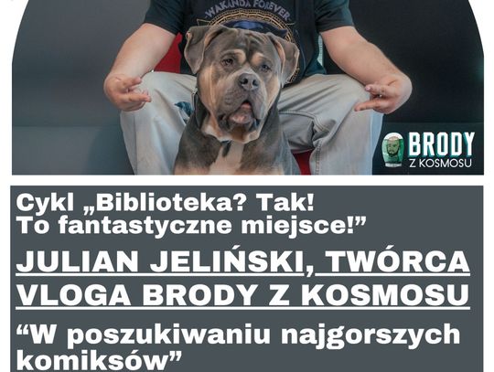 Julian Jeliński opowie w Oleśnicy o najgorszych komiksach