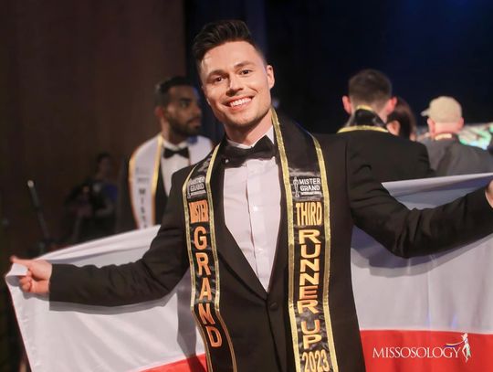 Kalcowski w ścisłej czołówce konkursu Mister Grand International