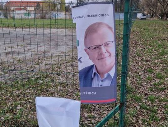 Kandydaci alarmują. Ktoś niszczy ich banery!