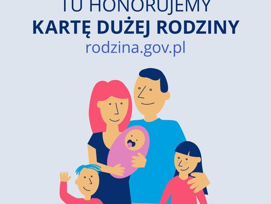 Karta Dużej Rodziny dla rodzin z trojgiem dzieci