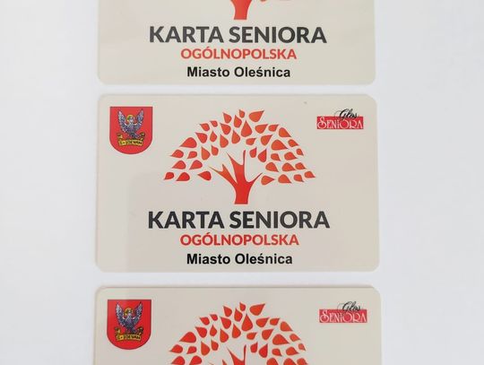 Karty Seniora w Oleśnicy - można już składać wnioski