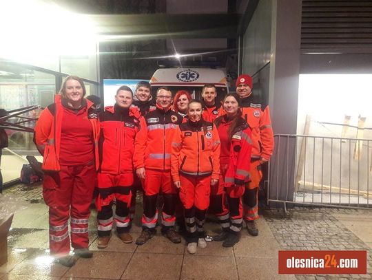 Kidawa-Błońska i Jaros z wizytą u Służb Ratowniczych w Oleśnicy