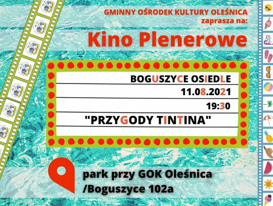 Kino Plenerowe GOK Oleśnica zaprasza