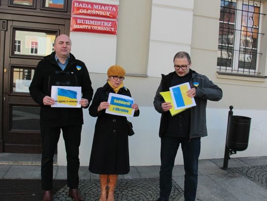 Koalicja Obywatelska i Oleśnica Razem o wojnie na Ukrainie