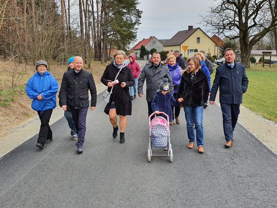 Kolejna nowa droga w gminie Bierutów