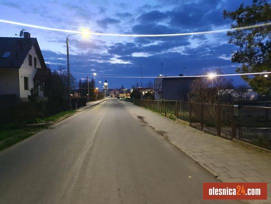 Kolejne sycowskie ulice z nowym oświetleniem 