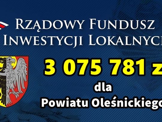 Kolejne wsparcie od rządu. Aż 800 000 zł na powiatową inwestycję